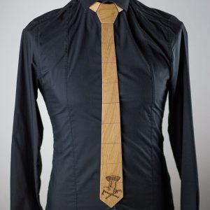 Drevená pánska kravata Gravírovaná – Jánošík “MARKstyle”